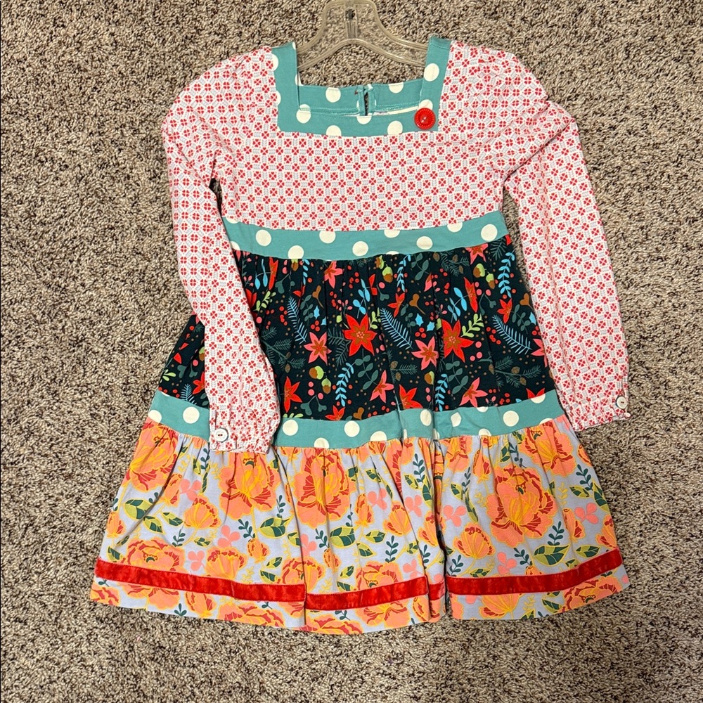 Matilda Jane Multicolor Floral Kids Dress